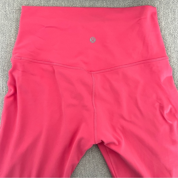 Lululemon Align Pant 25" Guava Pink Leggings - Picture 5 of 9